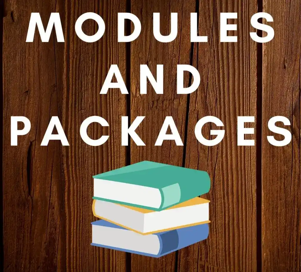 Modules and packages in Python