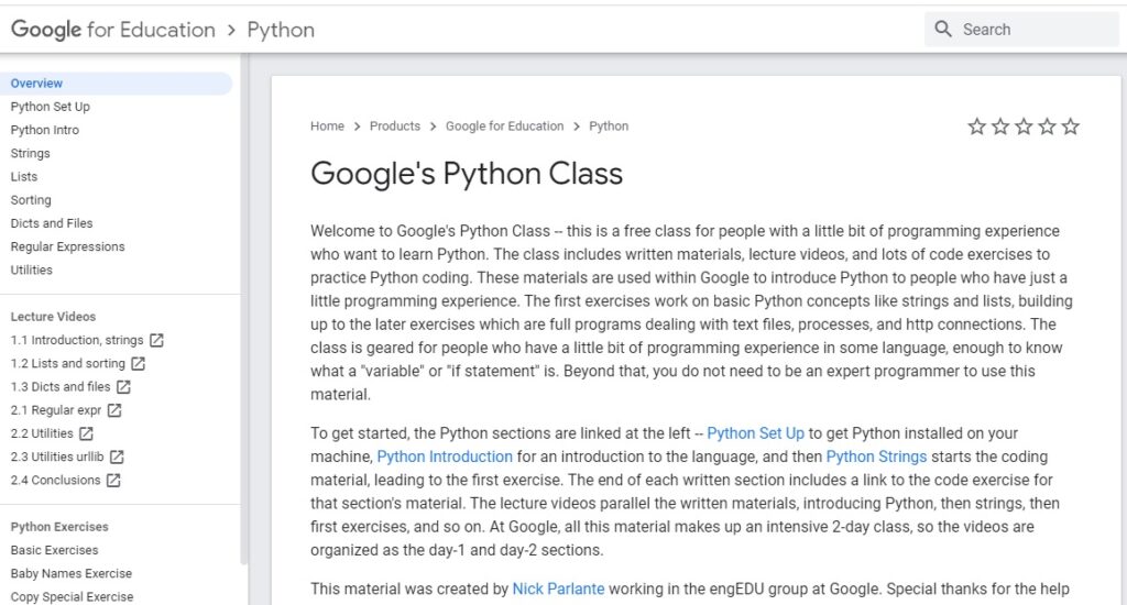 python tutorial