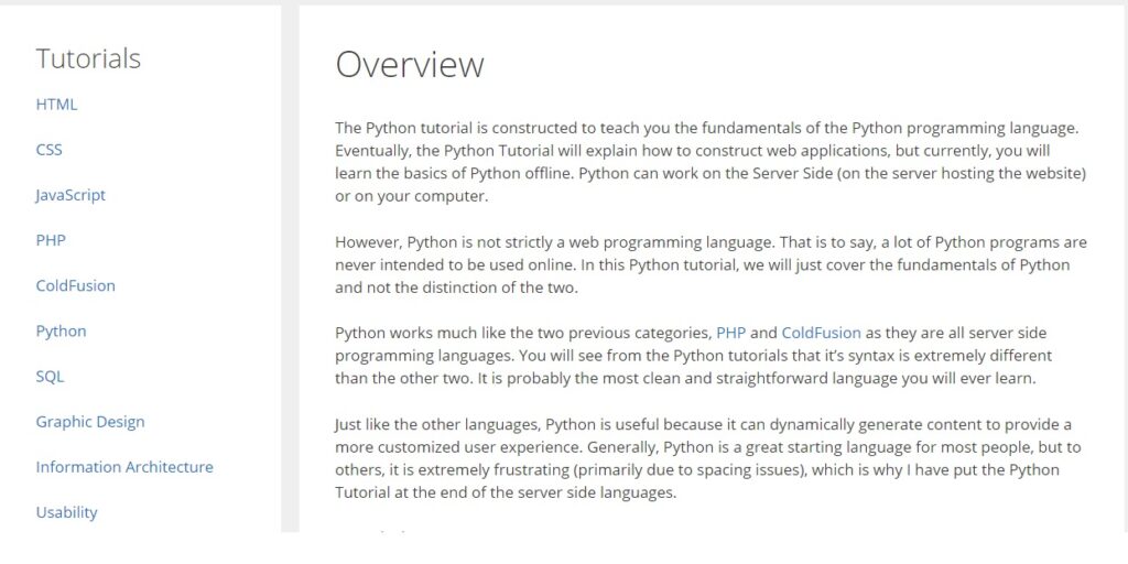 learn python online