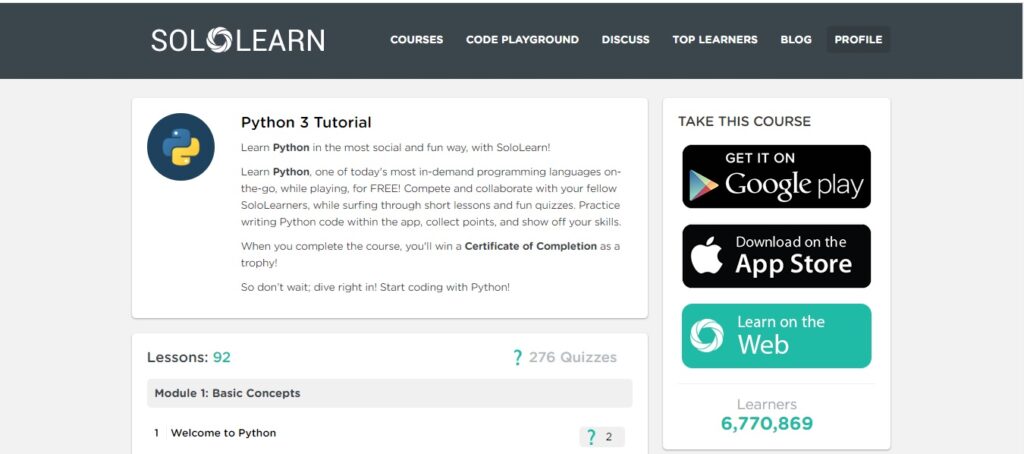 Python tutorial