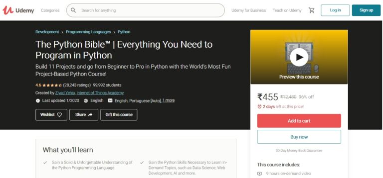 30 Best+Free Resources to Learn Python Online in 2022