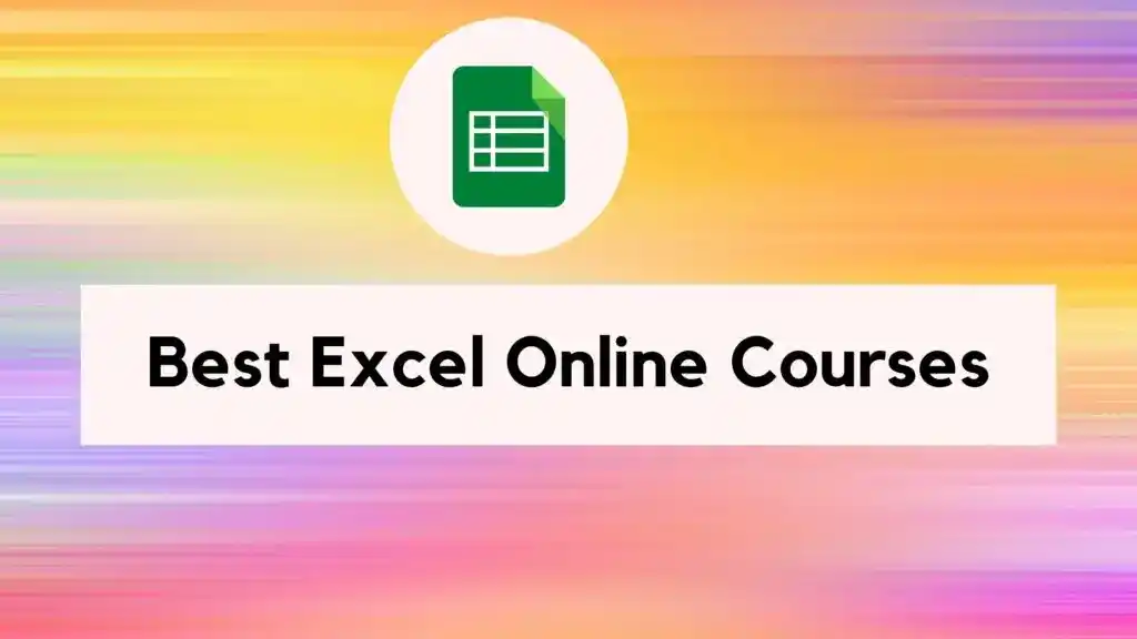 Best Online Courses for Excel