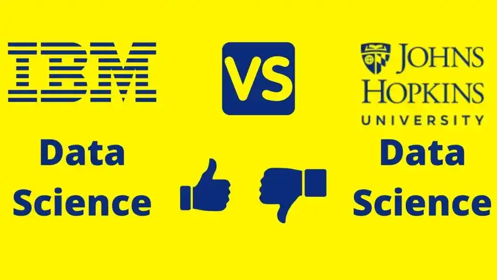 IBM Data Science VS Johns Hopkins Data Science