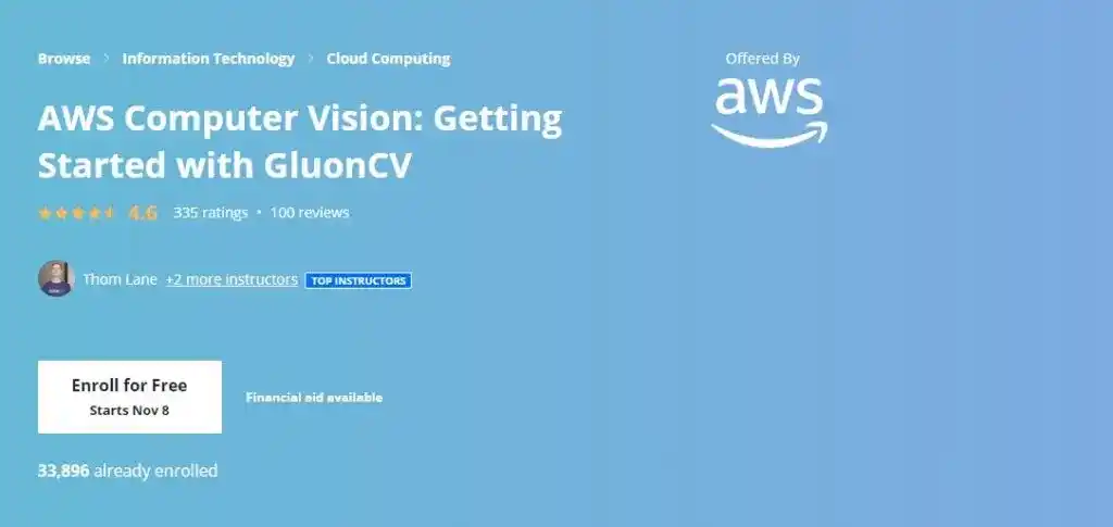 aws computer vision