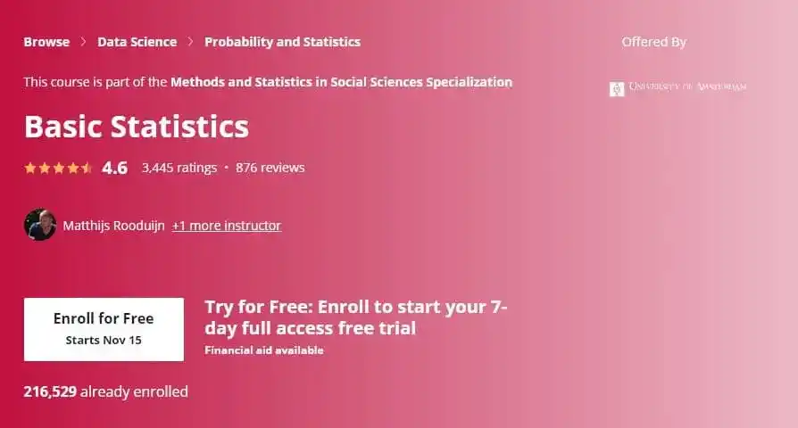 best resources to learn probability and statistics for machine learning
