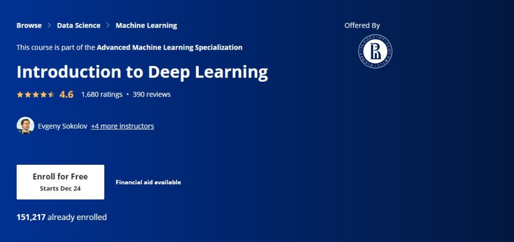 12 Best Deep Learning Courses on Coursera [Bestseller of 2022]