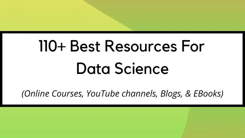 best online resources to learn data science