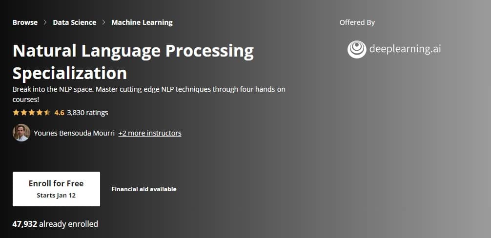 Best Natural Language Processing Courses Online