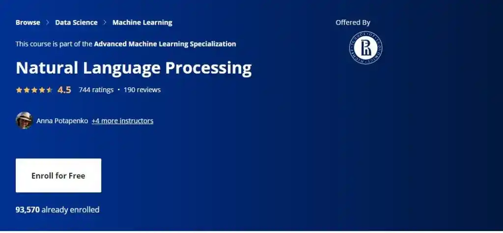 Best Natural Language Processing Courses Online
