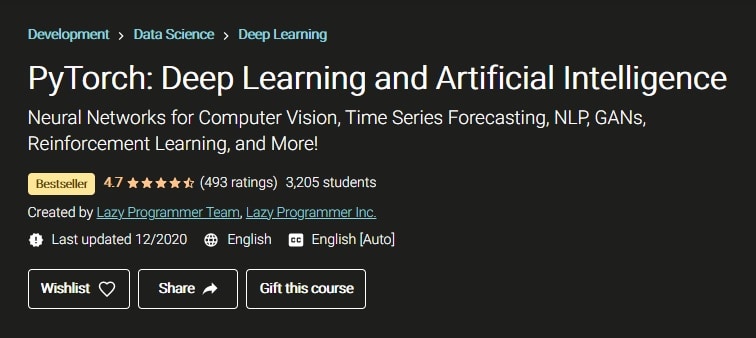 Best online course sales for reinforcement learning