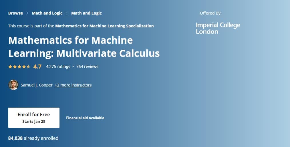 8 Best+FREE Calculus Courses Online for Machine Learning ...