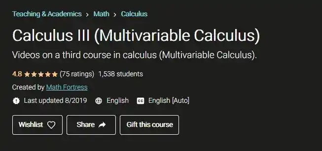 Best Calculus Courses Online for Machine Learning