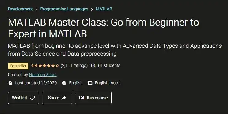 Best Online Courses for MATLAB