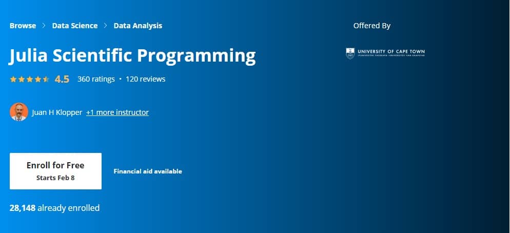 Best Julia Programming Language Courses & Tutorials