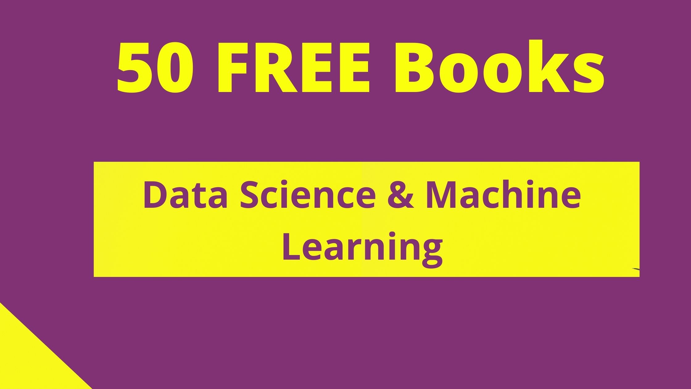 50 Best Free Books For Machine Learning And Data Science In 2022 50 Best Free Books For Machine Learning And Data Science In 2022