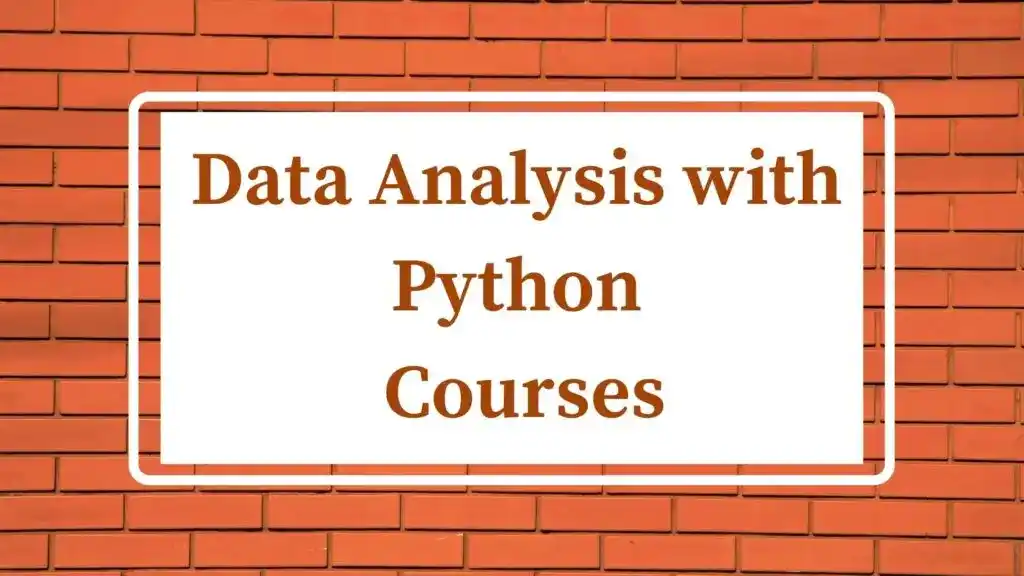 Best Online Python Courses for Data Analysis