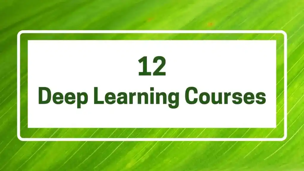 Best Courses to Learn Deep Learning
