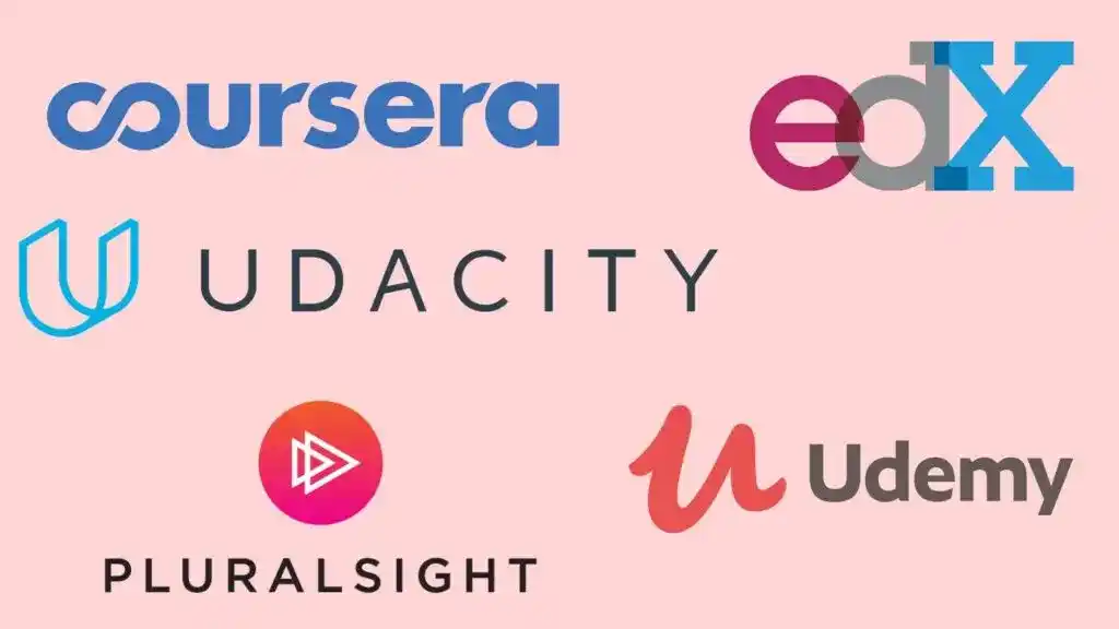 Coursera, edX, Udacity, Udemy, and Pluralsight