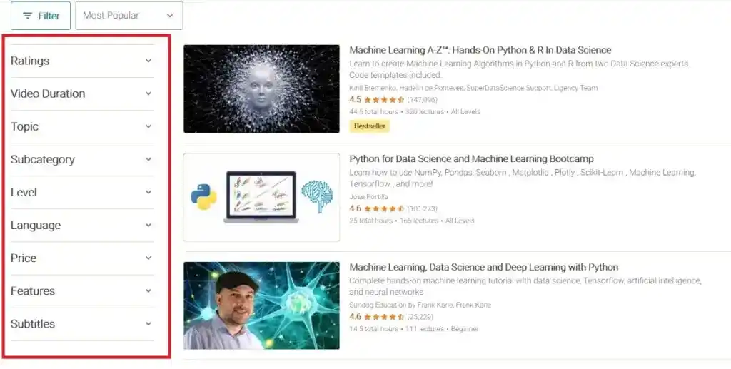 What is the difference between Udemy and Udacity?
