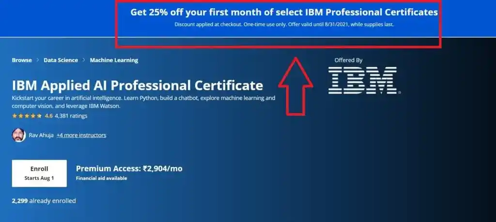 Coursera Discounts for Data Science Courses