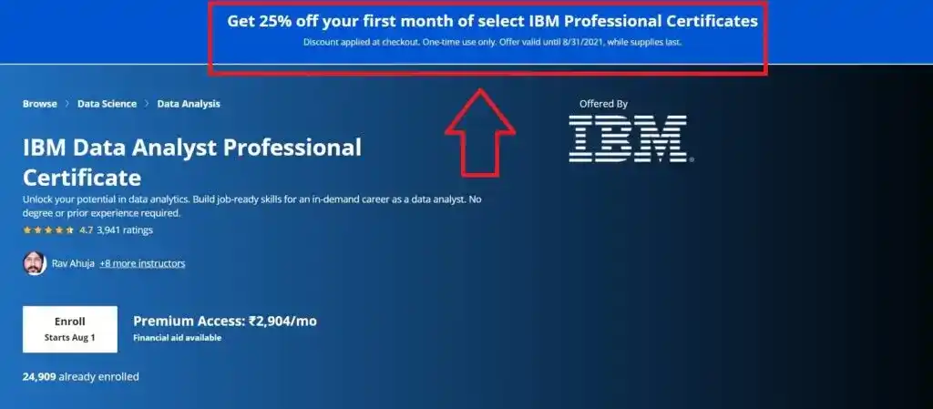 Coursera Discounts for Data Science Courses