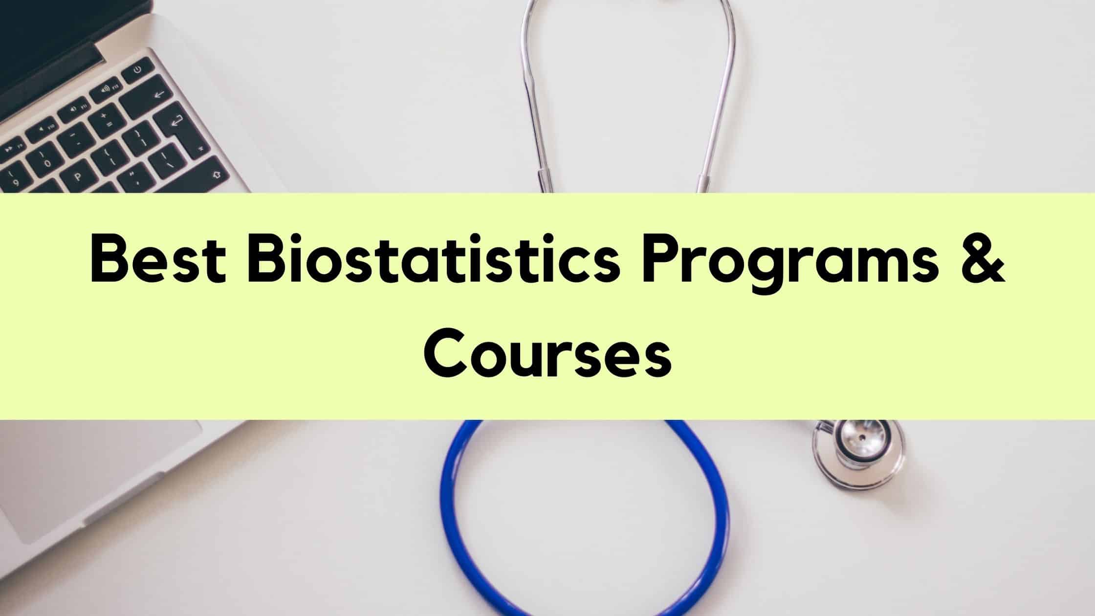 biostatistics phd programs rankings