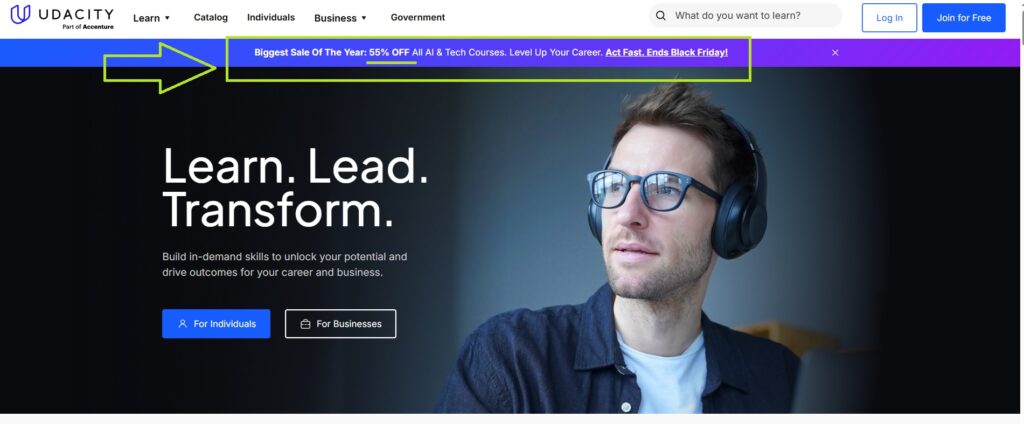 Udacity Black Friday Deals