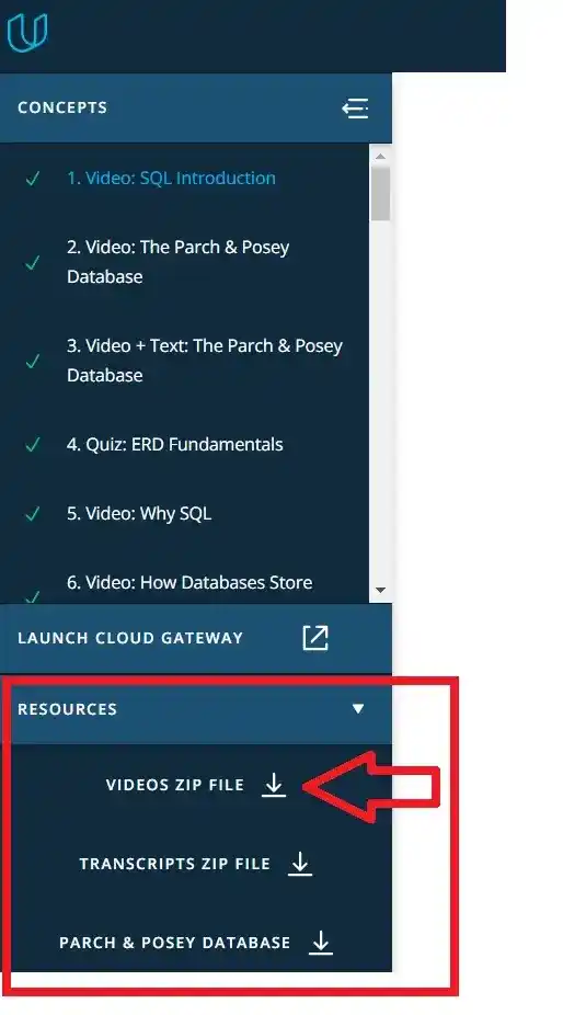 Udacity SQL Nanodegree Review