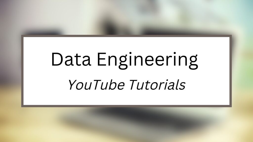 7 best data engineering youtube channels you must know 2024