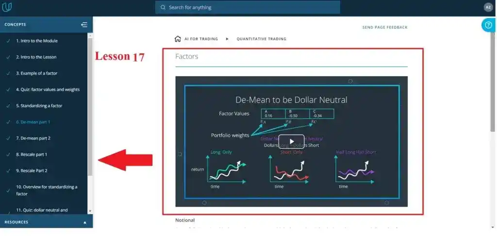 Artificial Intelligence for Trading Udacity Review