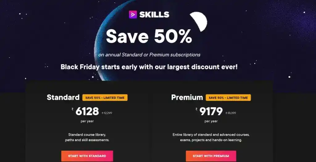 Pluralsight Black Friday 2022 Sale