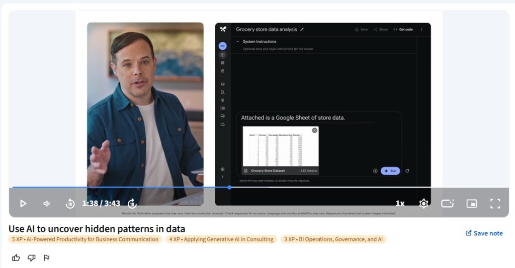 Google Prompting Essential Course Review 3 course 3