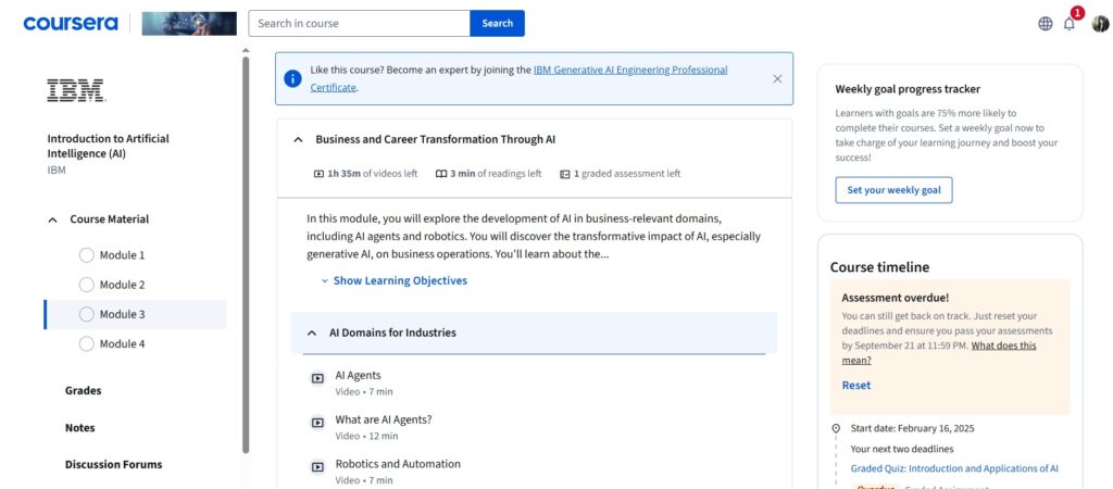 coursera audit the courses
