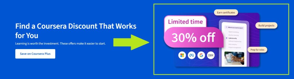 coursera plus discount