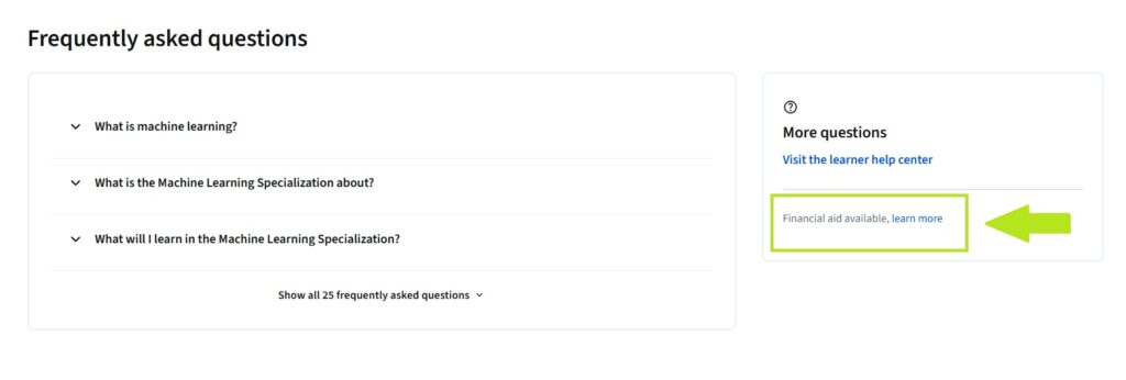 how to get paid coursera courses for free