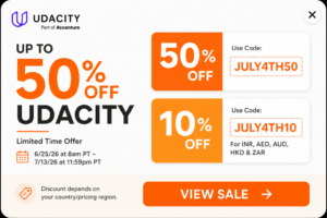 Udacity sale
